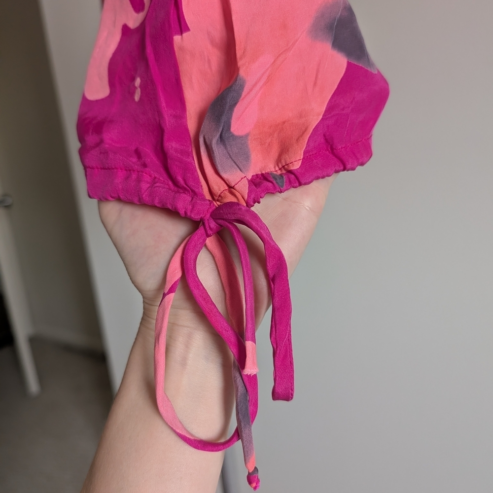 Pink Floral Women's Top - Picture 5 of 5